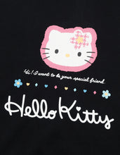 Load image into Gallery viewer, hello kitty x little sunny bite hoodie / BLACK