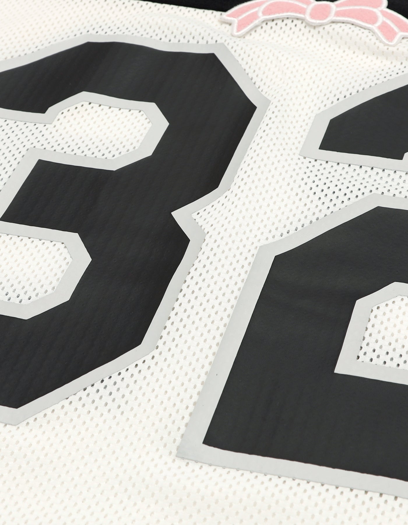 sporty mesh big tee / WHITE