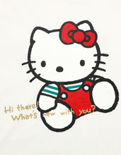 Load image into Gallery viewer, hello kitty x little sunny bite long tee / WHITE