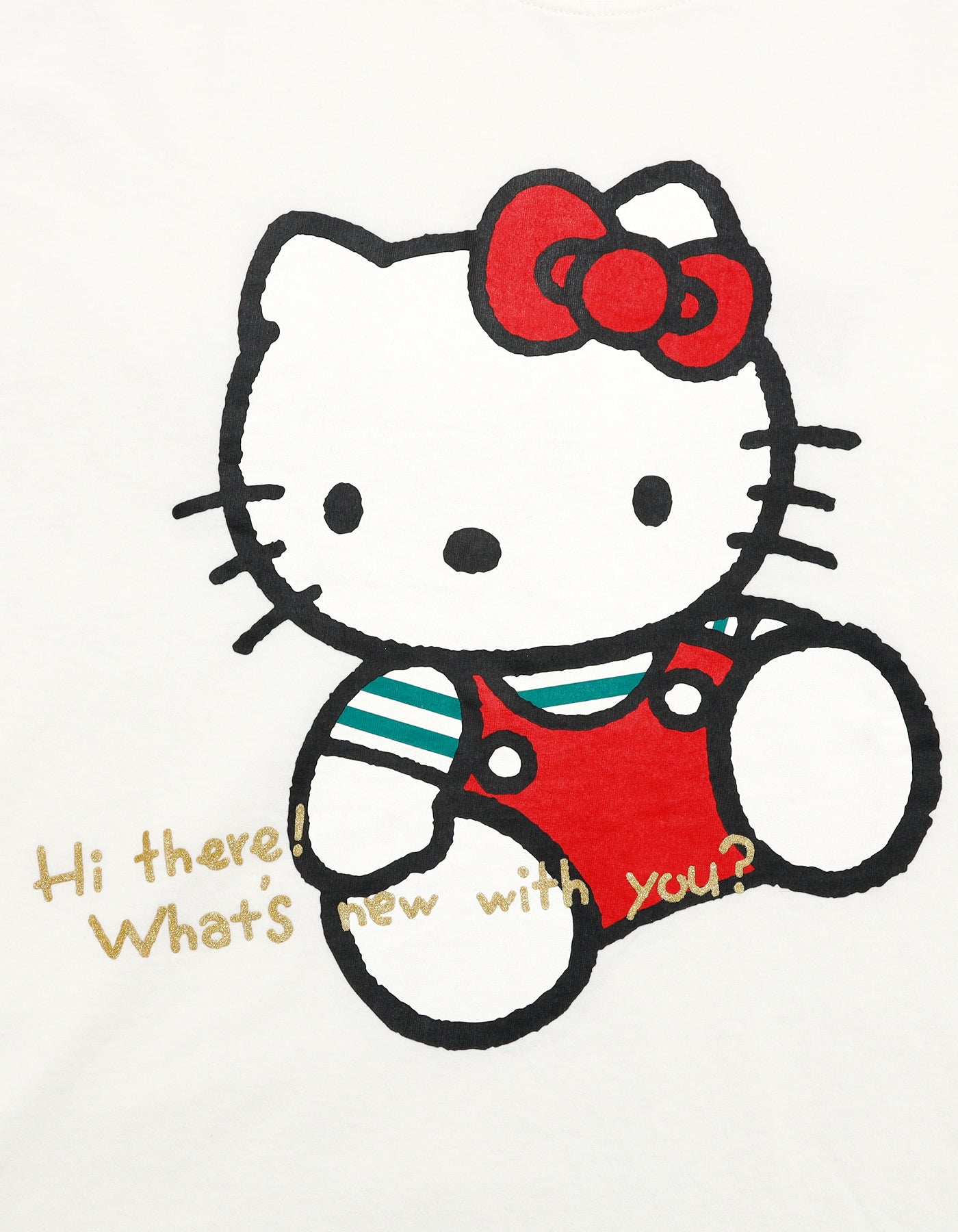 hello kitty x little sunny bite long tee / WHITE
