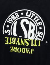 Load image into Gallery viewer, logo sweat top / BLACK