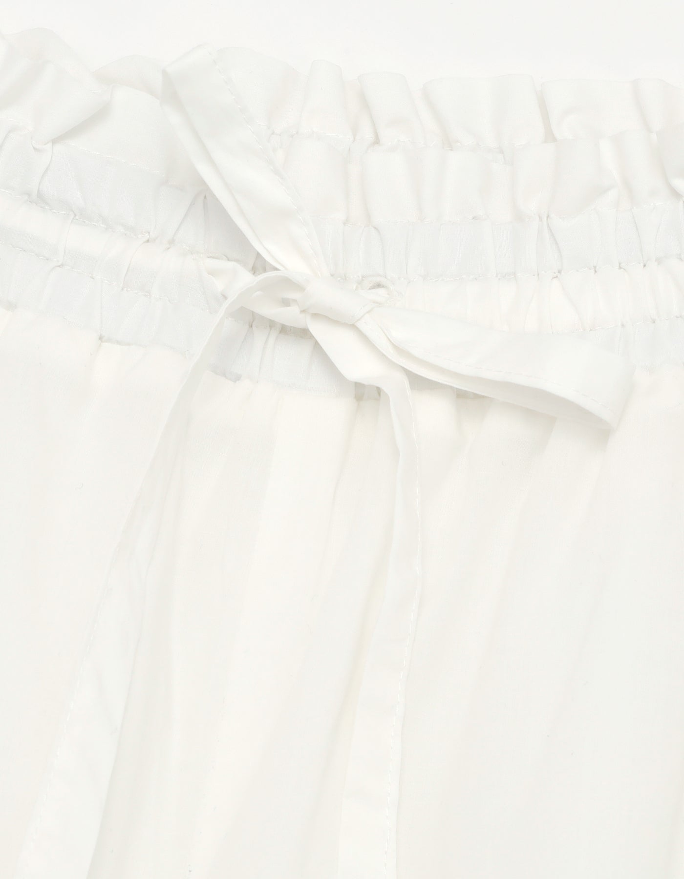 bear lace pants / WHITE
