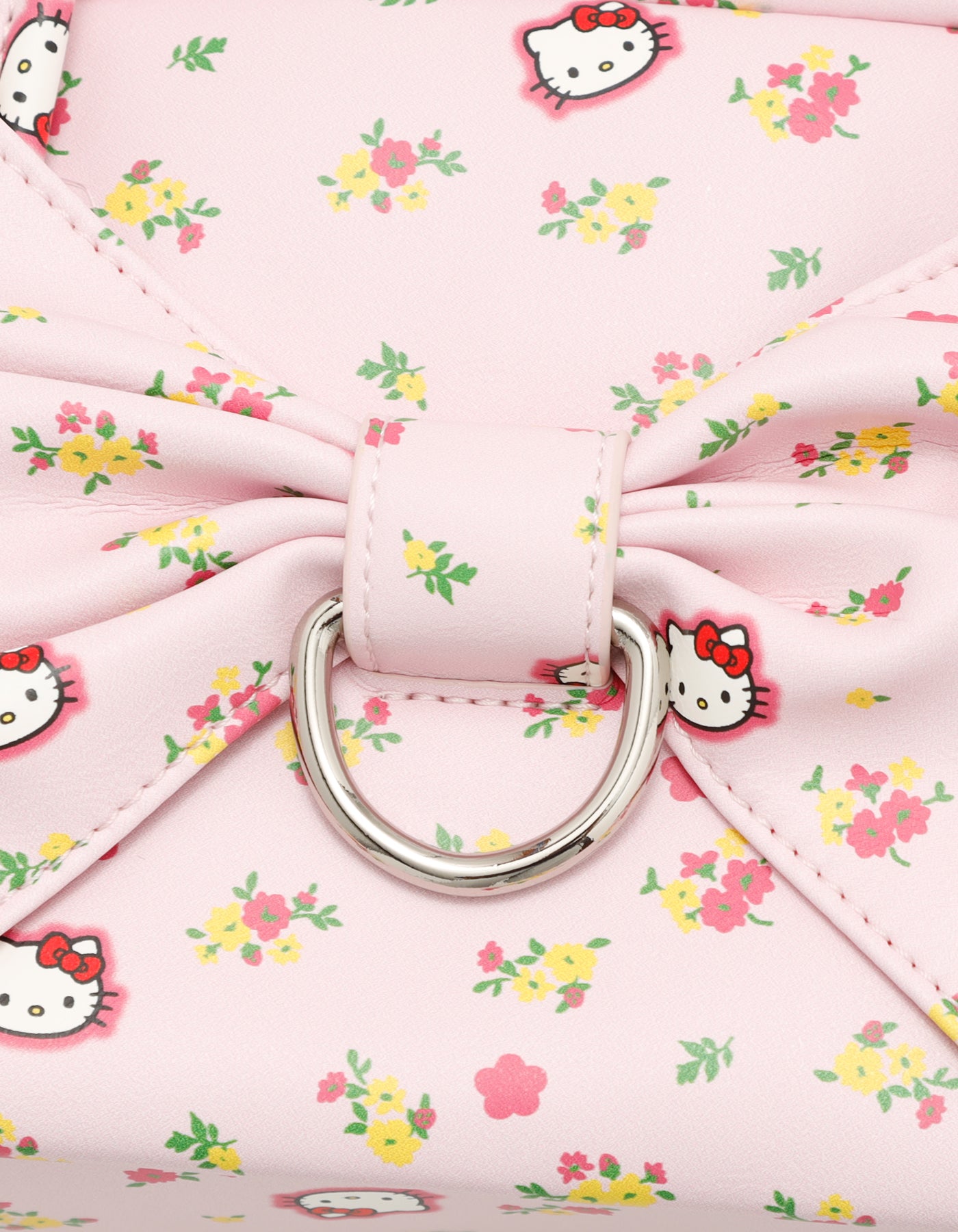 hello kitty x little sunny bite ribbon bag / PINK