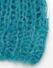 画像をギャラリービューアに読み込む, mohair knit top / BLUE