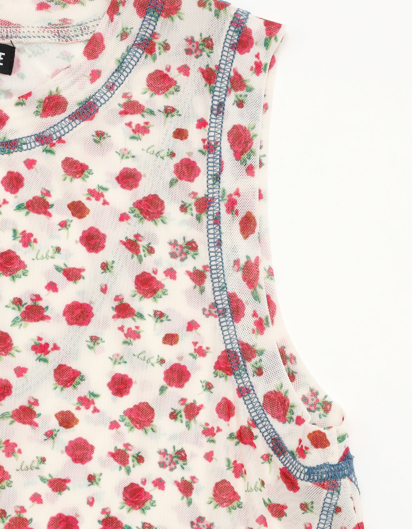 rose tull long tank / IVORY