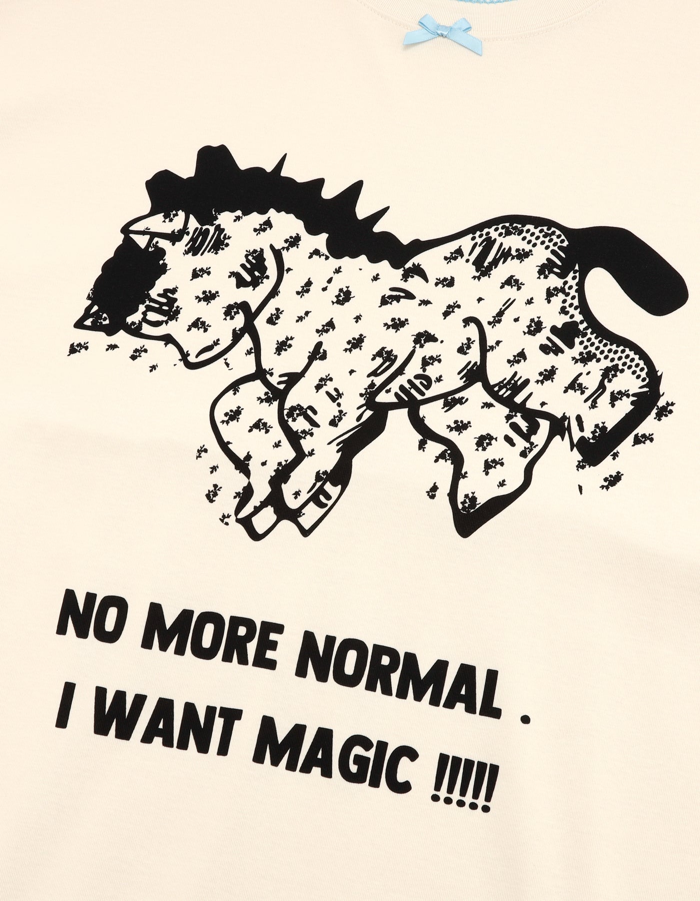 pony big tee / WHITE