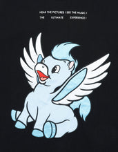 Load image into Gallery viewer, little sunny bite Disney collection / fantasia big tee / BLACK