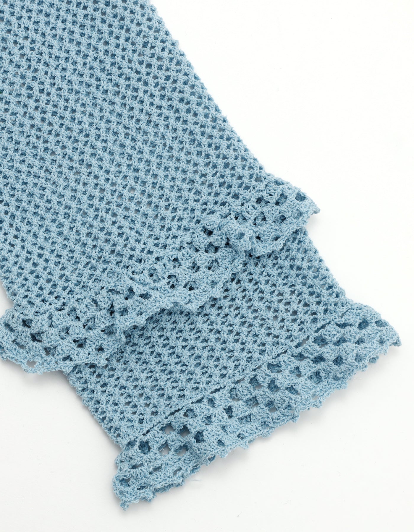 knit cardigan / BLUE