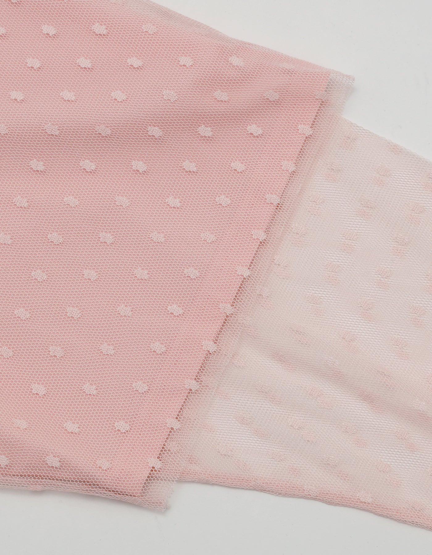 fake layered tulle long tee / PINK