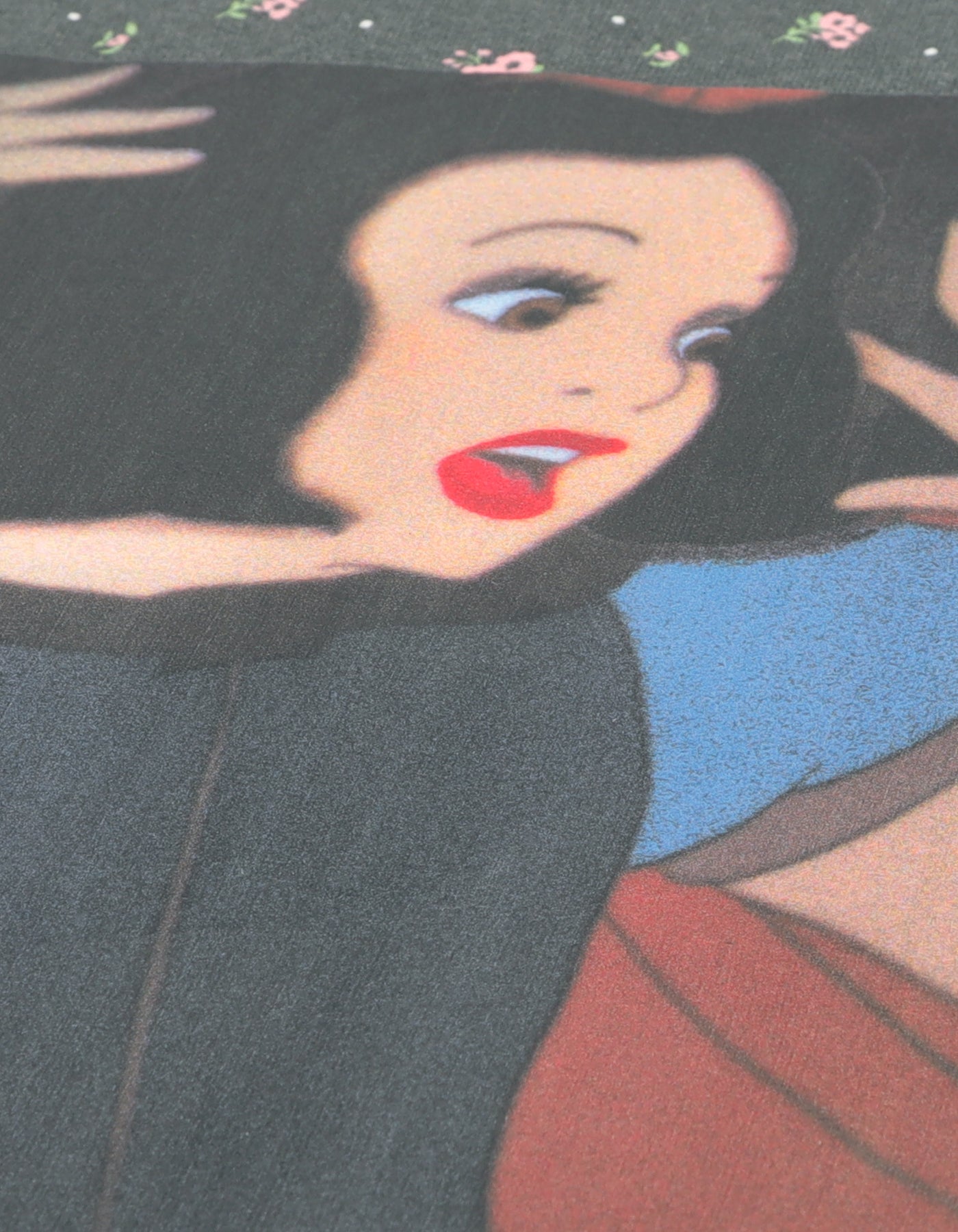 little sunny bite Disney collection / snow white big tee / BLACK