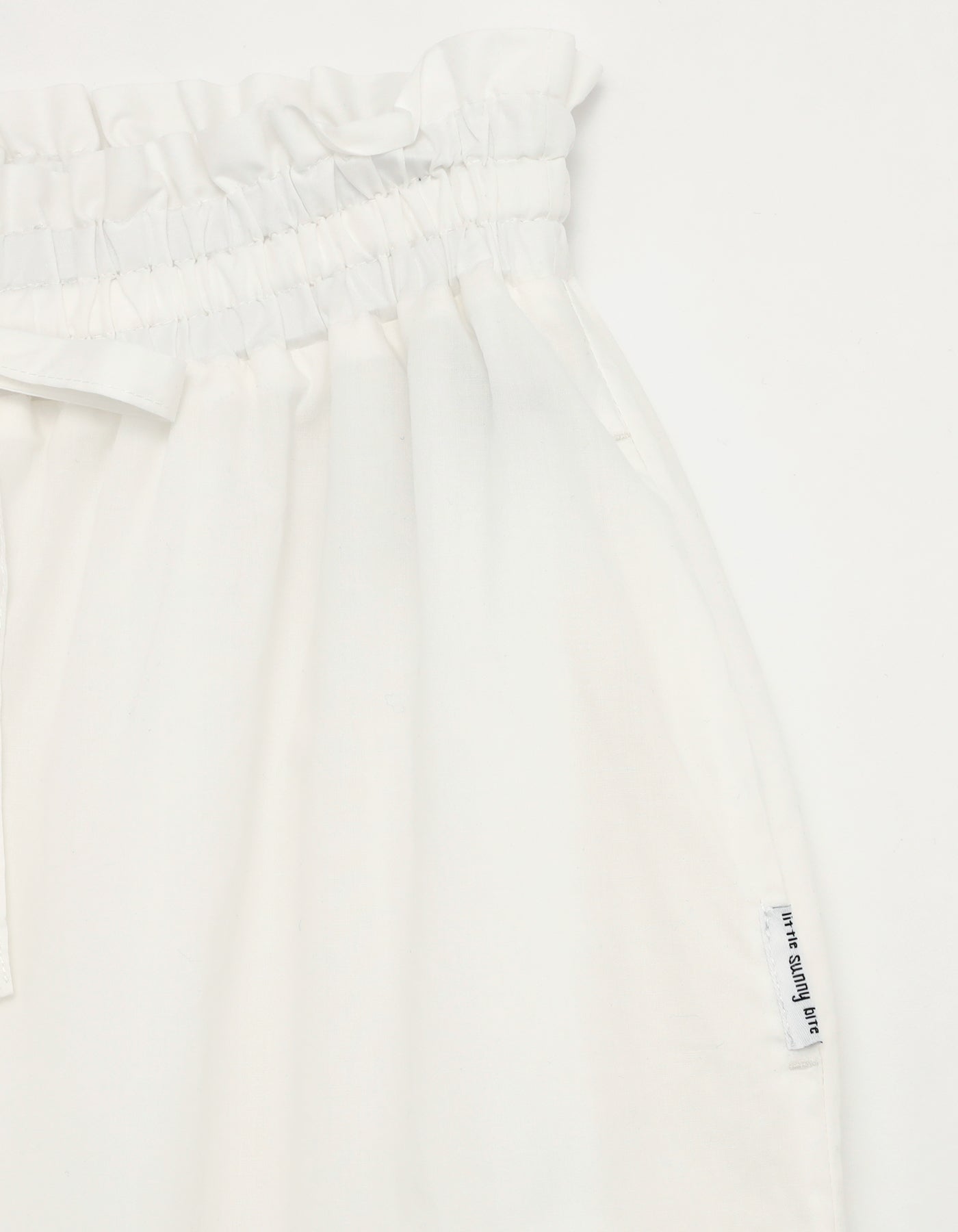 bear lace pants / WHITE