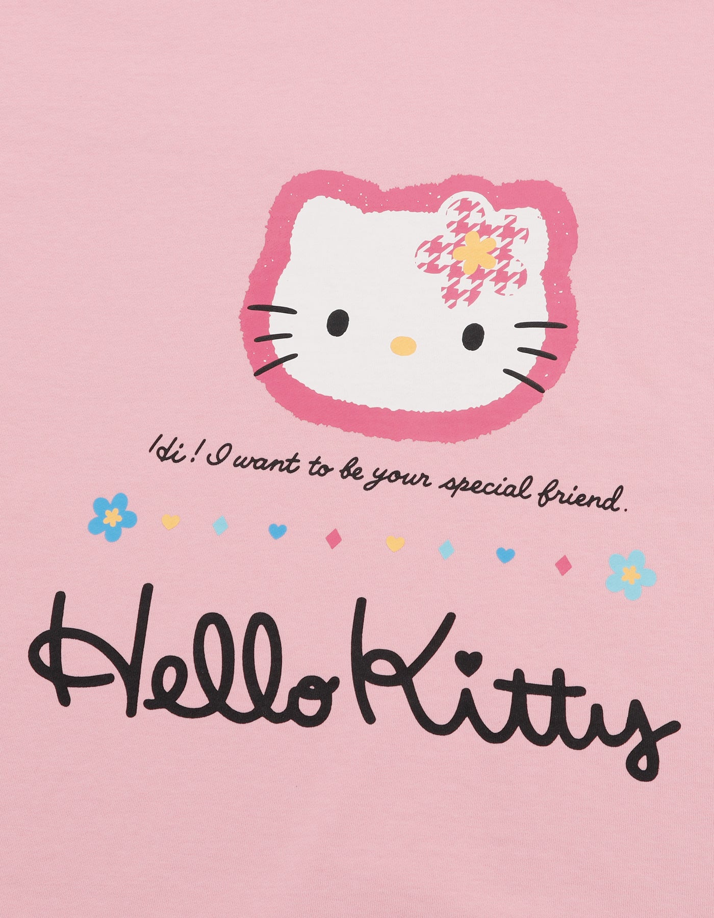 hello kitty x little sunny bite hoodie / PINK