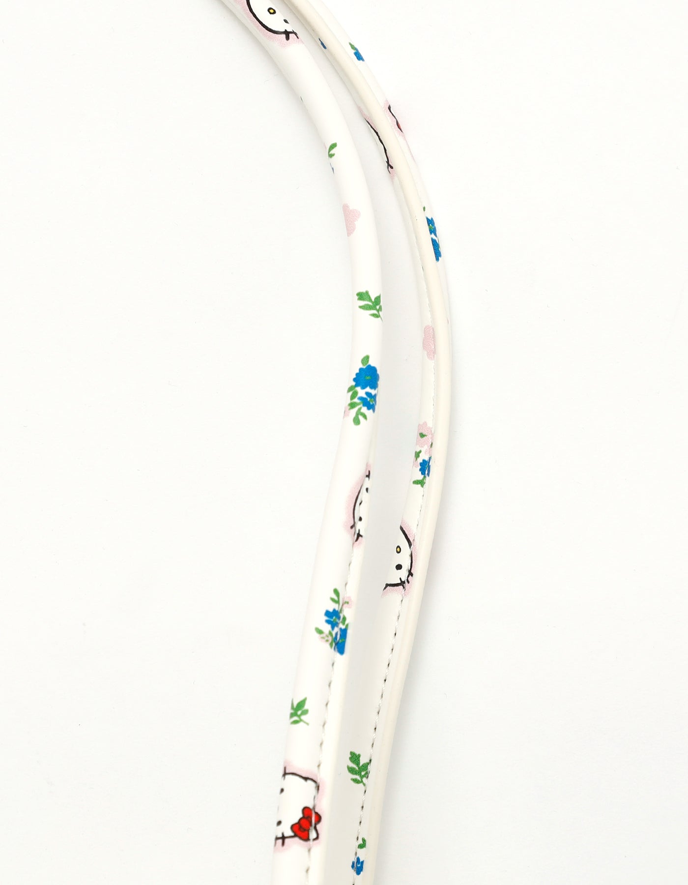 hello kitty x little sunny bite ribbon bag / WHITE