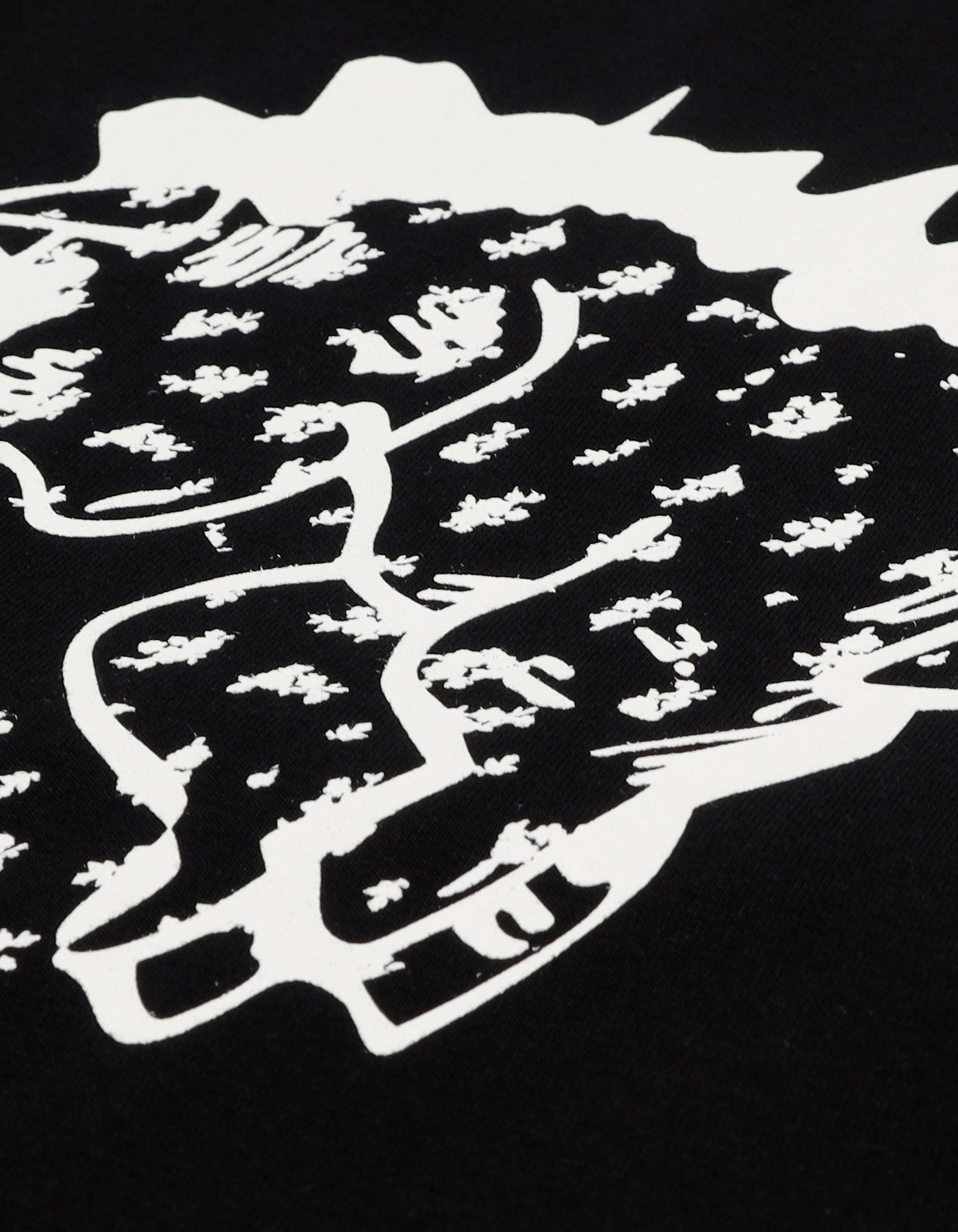 pony big tee / BLACK