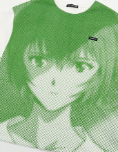 Load image into Gallery viewer, evangelion x little sunny bite face big tee / WHITE