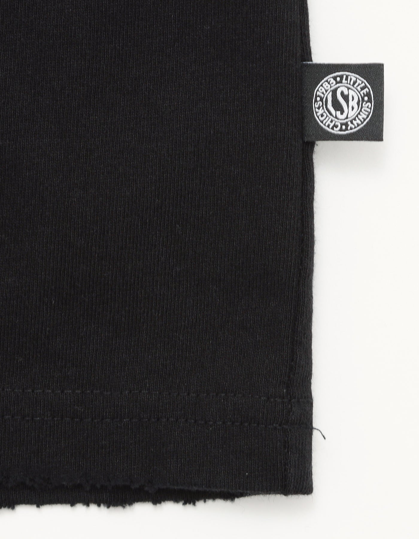 hello kitty x little sunny bite long tee / BLACK