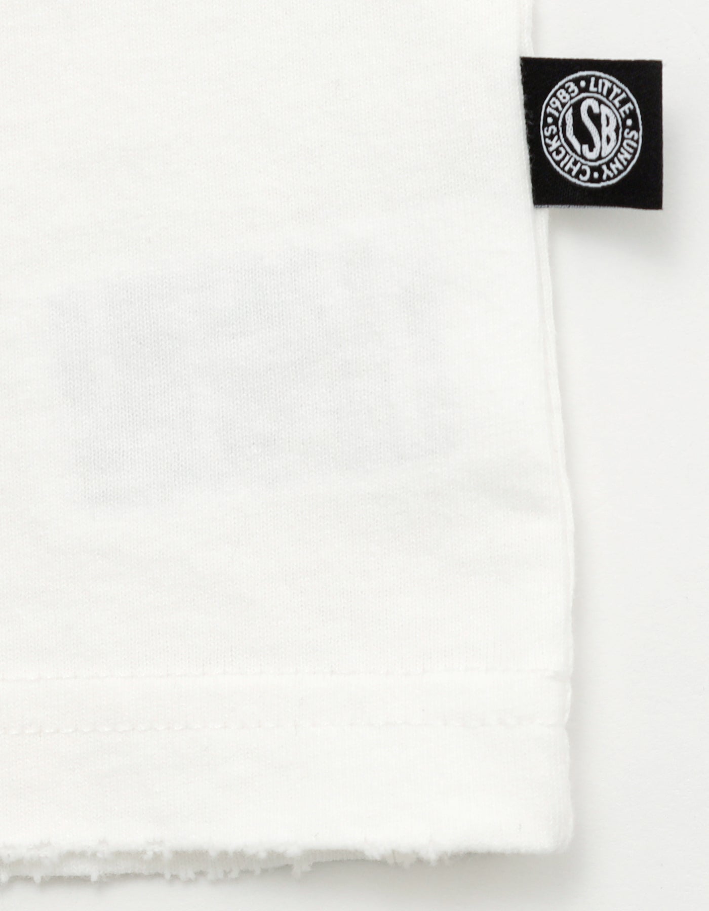 hello kitty x little sunny bite long tee / WHITE