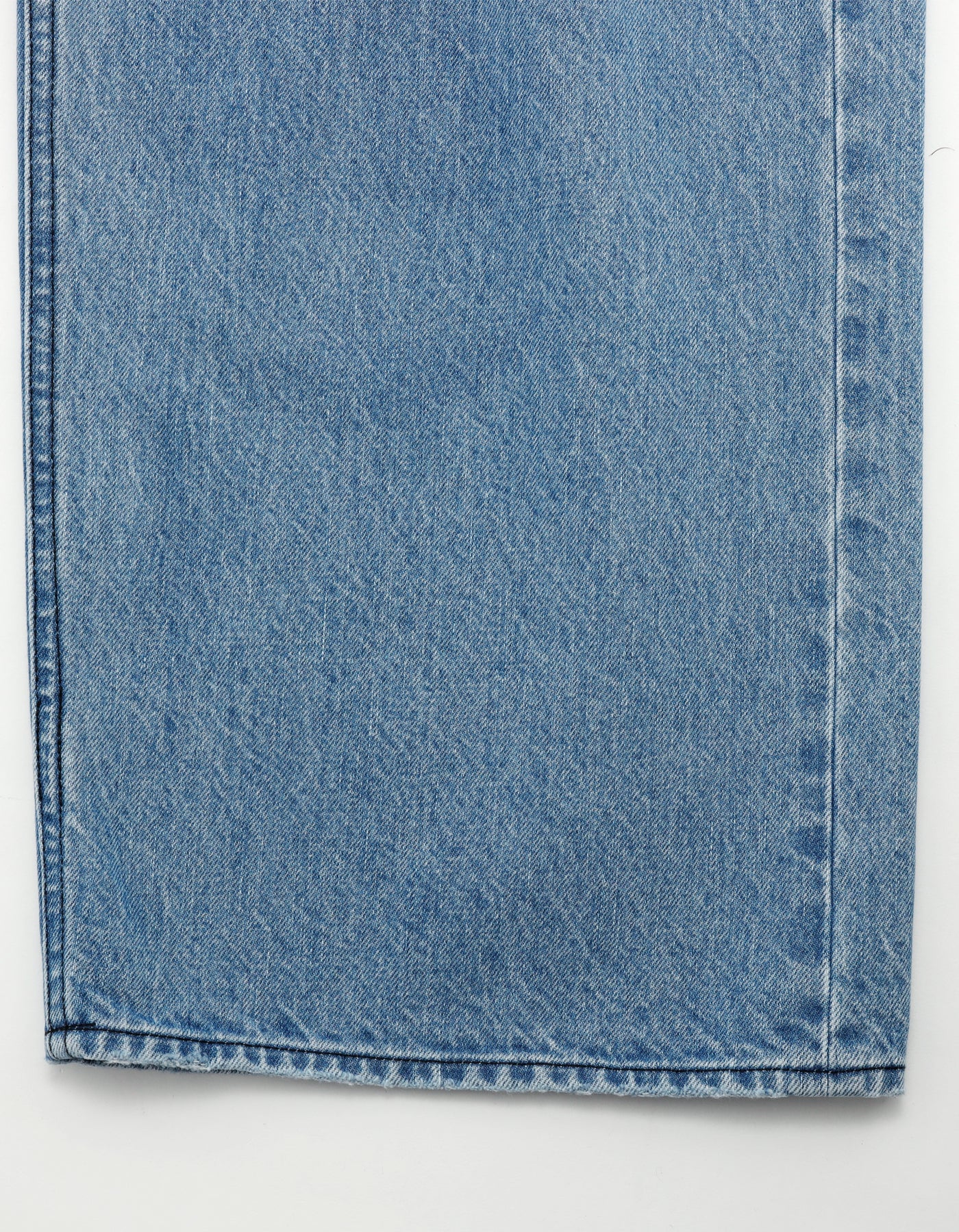denim big pants / BLUE