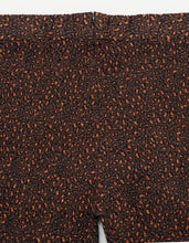 Load image into Gallery viewer, leopard shirring pants / BROWN