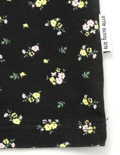 Load image into Gallery viewer, evangelion x little sunny bite floral fake layered long tee / BLACK