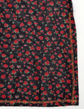 Load image into Gallery viewer, rose tull long tank top / BLACK