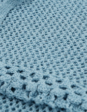 Load image into Gallery viewer, knit cardigan / BLUE