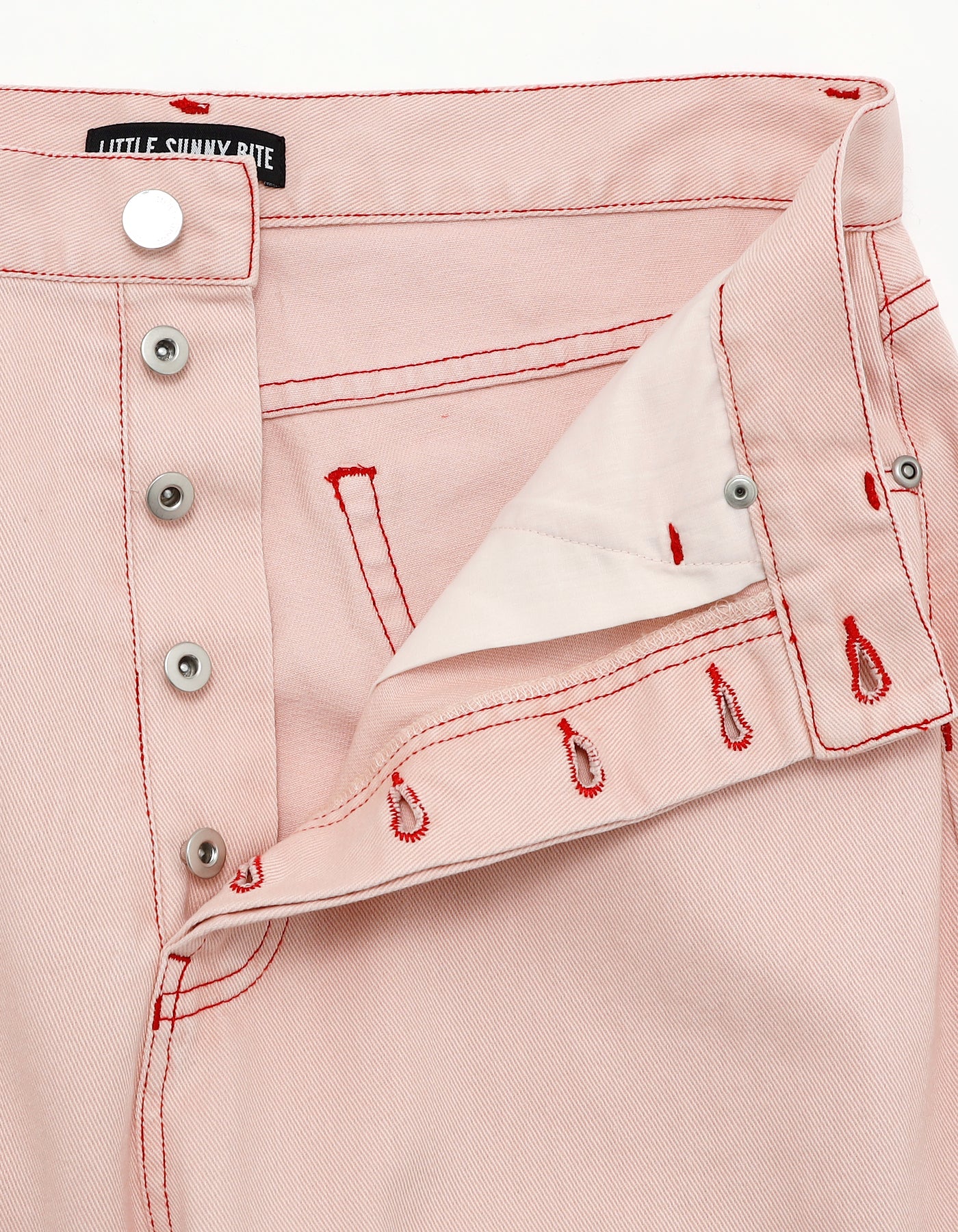 twill pants / PINK