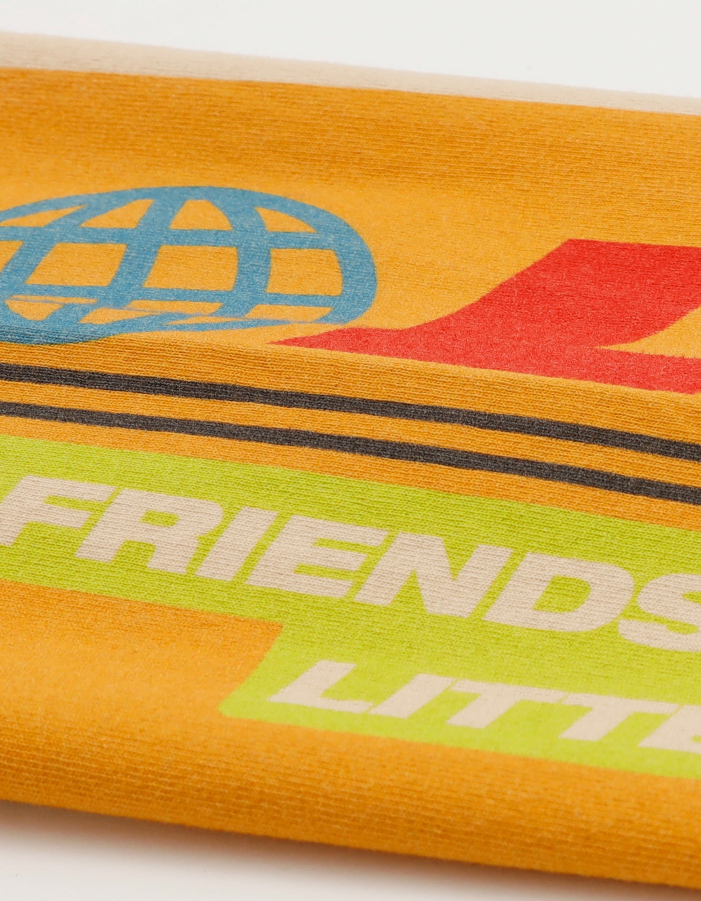 mushroom graphic long tee / BEIGE