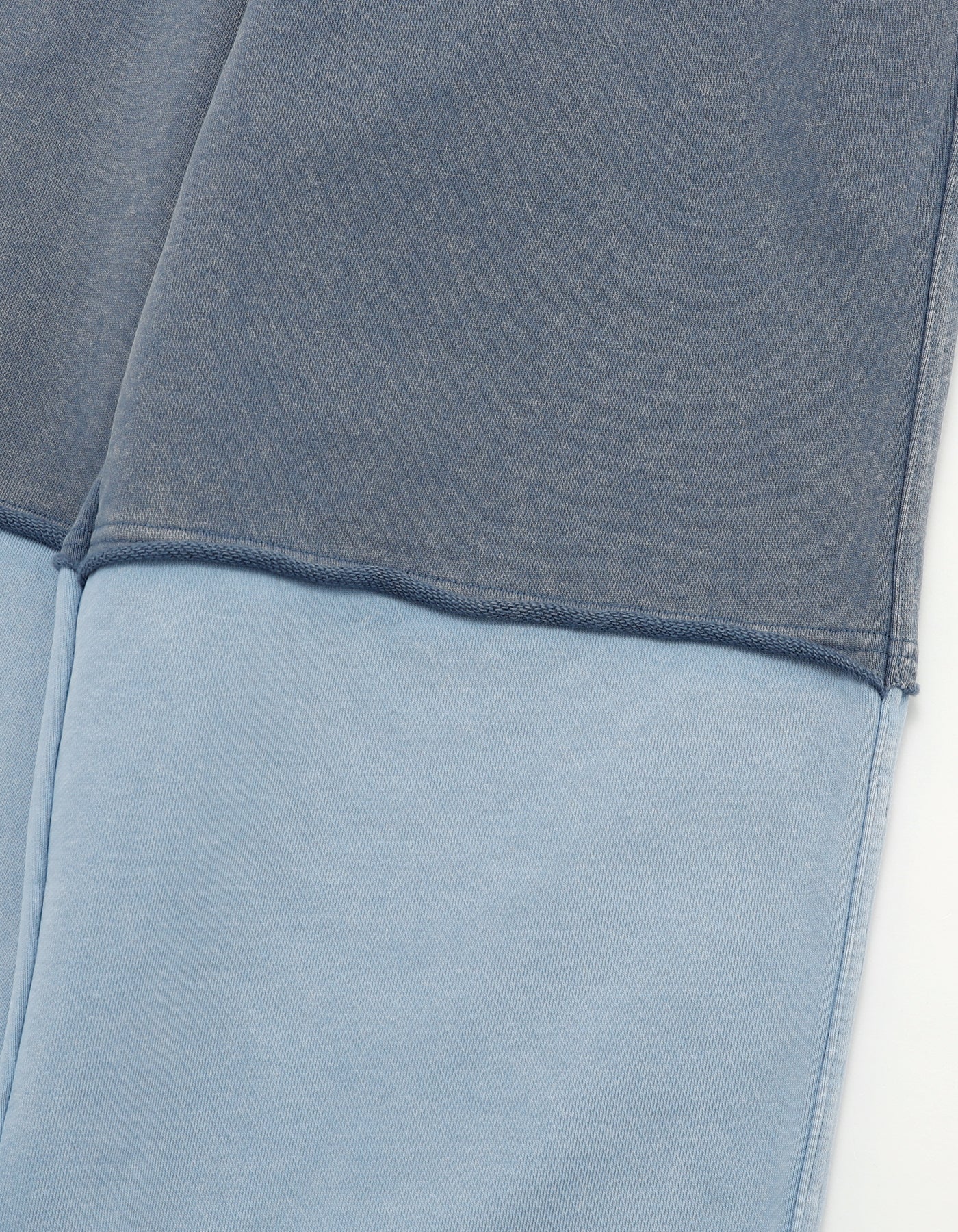 fake layered pants / BLUE