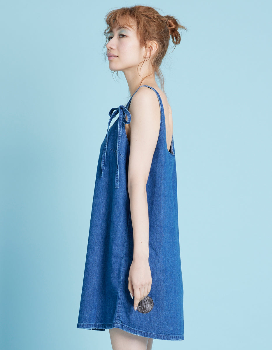 little sunny bite (リトルサニーバイト)denim dress / INDIGO – little