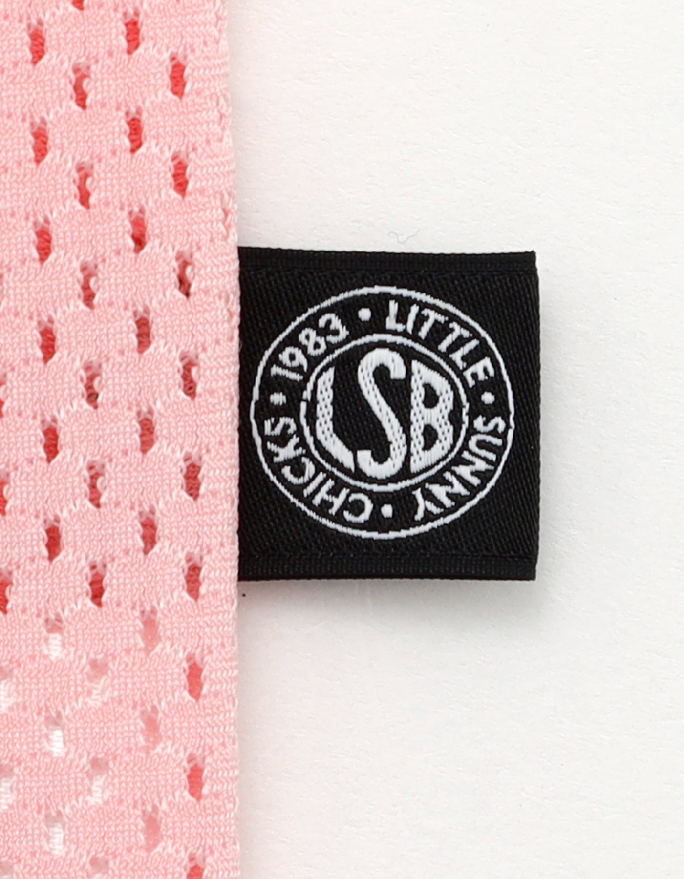 sporty mesh big tee / PINK