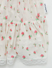Load image into Gallery viewer, original floral tulle dress / WHITE