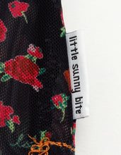 Load image into Gallery viewer, rose tull long tank top / BLACK