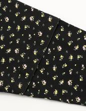 Load image into Gallery viewer, evangelion x little sunny bite floral fake layered long tee / BLACK