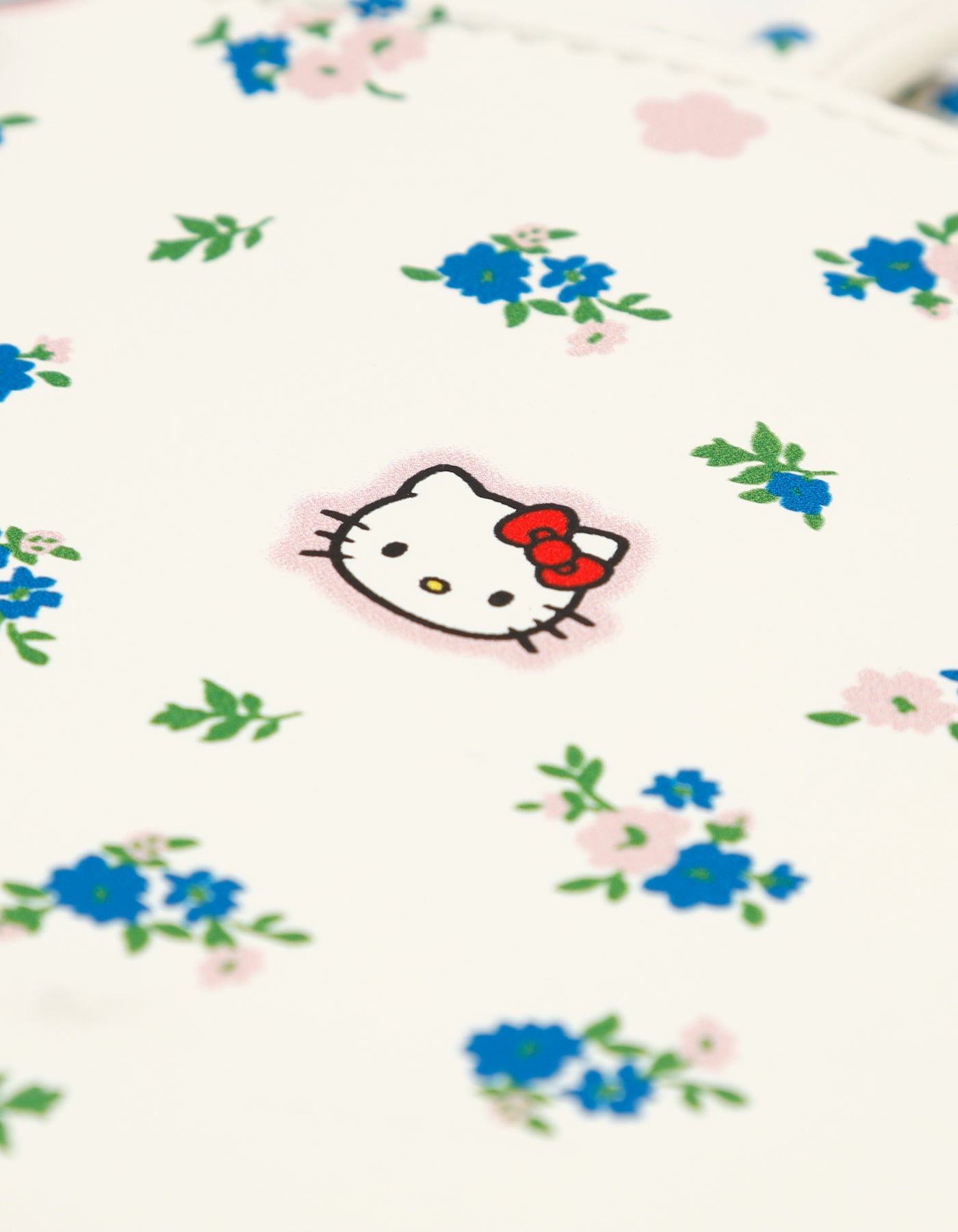 hello kitty x little sunny bite ribbon bag / WHITE