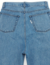 Load image into Gallery viewer, denim ribbon pants / BLUE