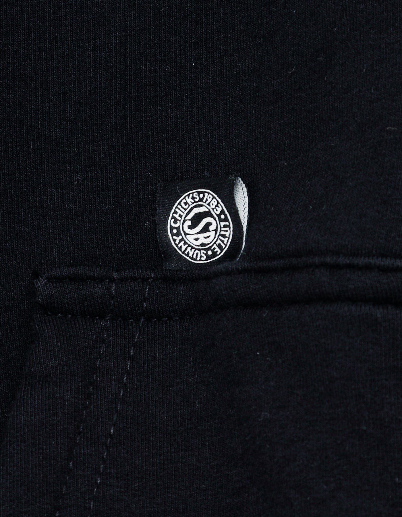pockets hoodie / BLACK