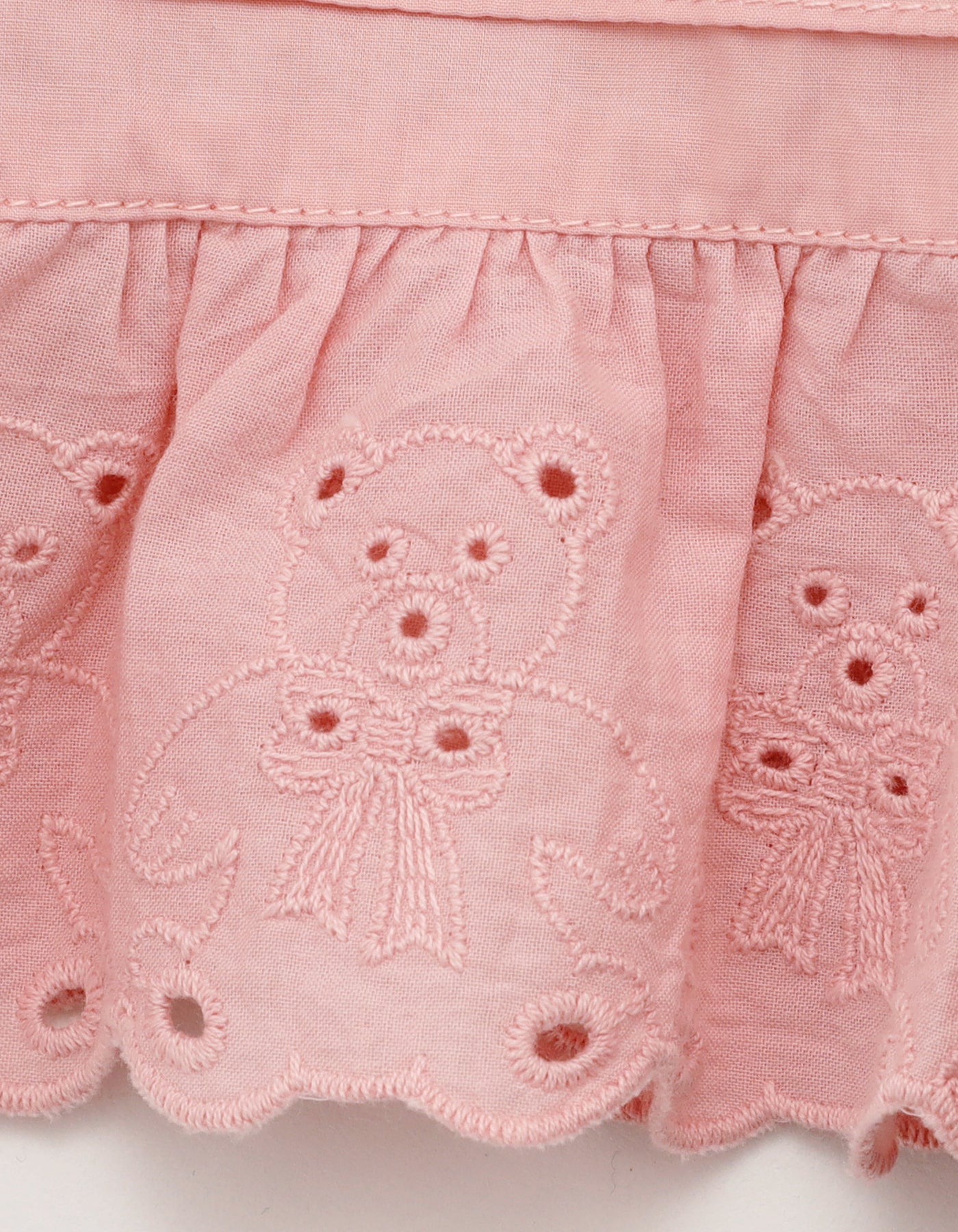 bear lace pants / PINK