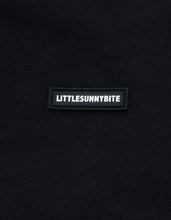 Load image into Gallery viewer, logo sweat top / BLACK