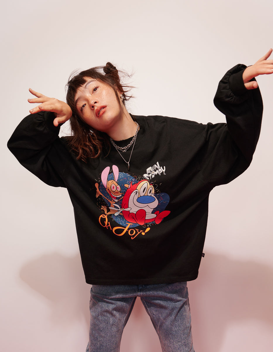 little sunny bite (リトルサニーバイト) Ren & Stimpy long tee