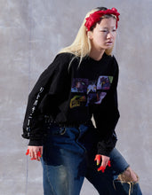 Load image into Gallery viewer, evangelion x little sunny bite long tee / BLACK