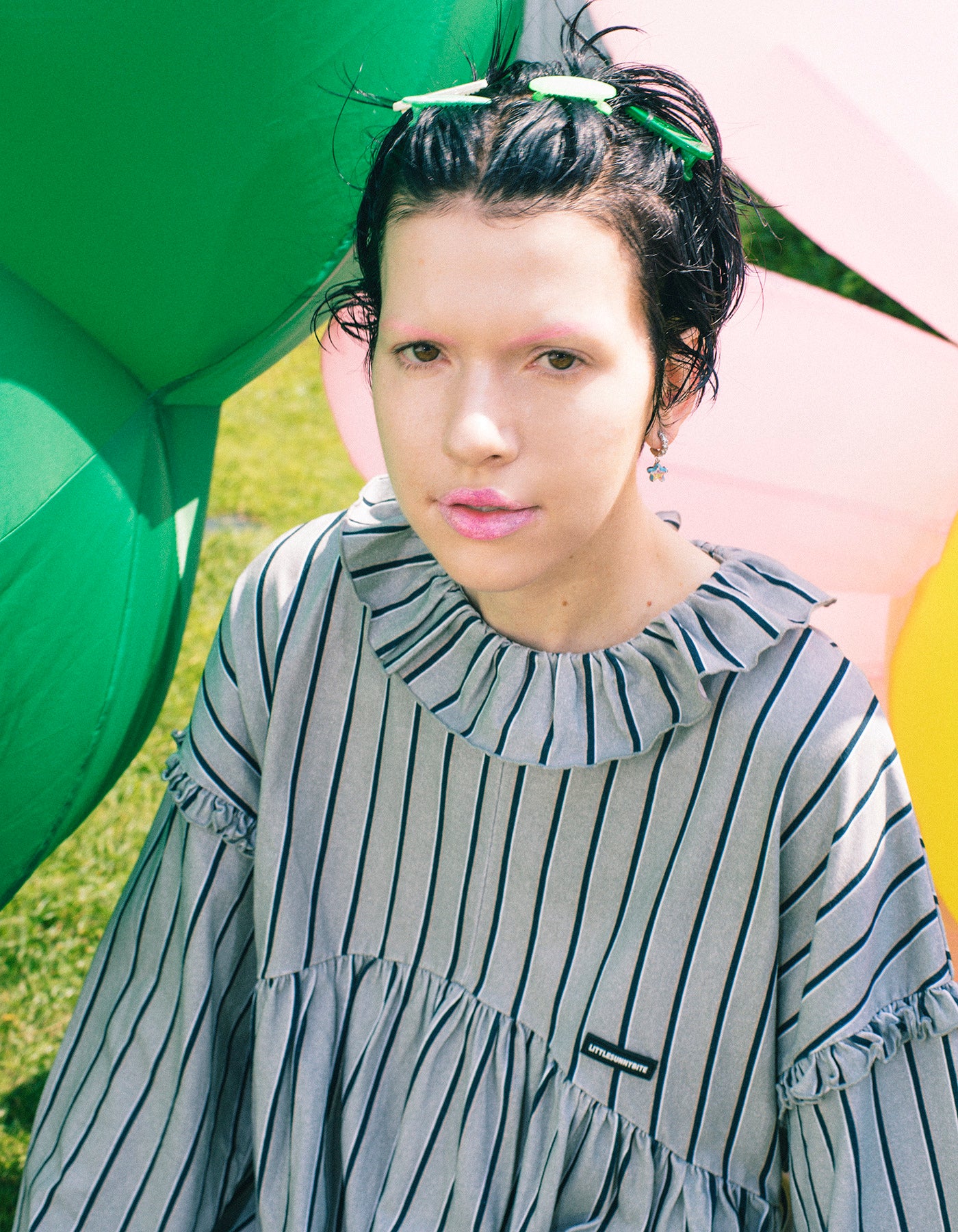 baseball dress / GRAY