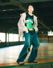 Load image into Gallery viewer, denim big pants / INDIGO