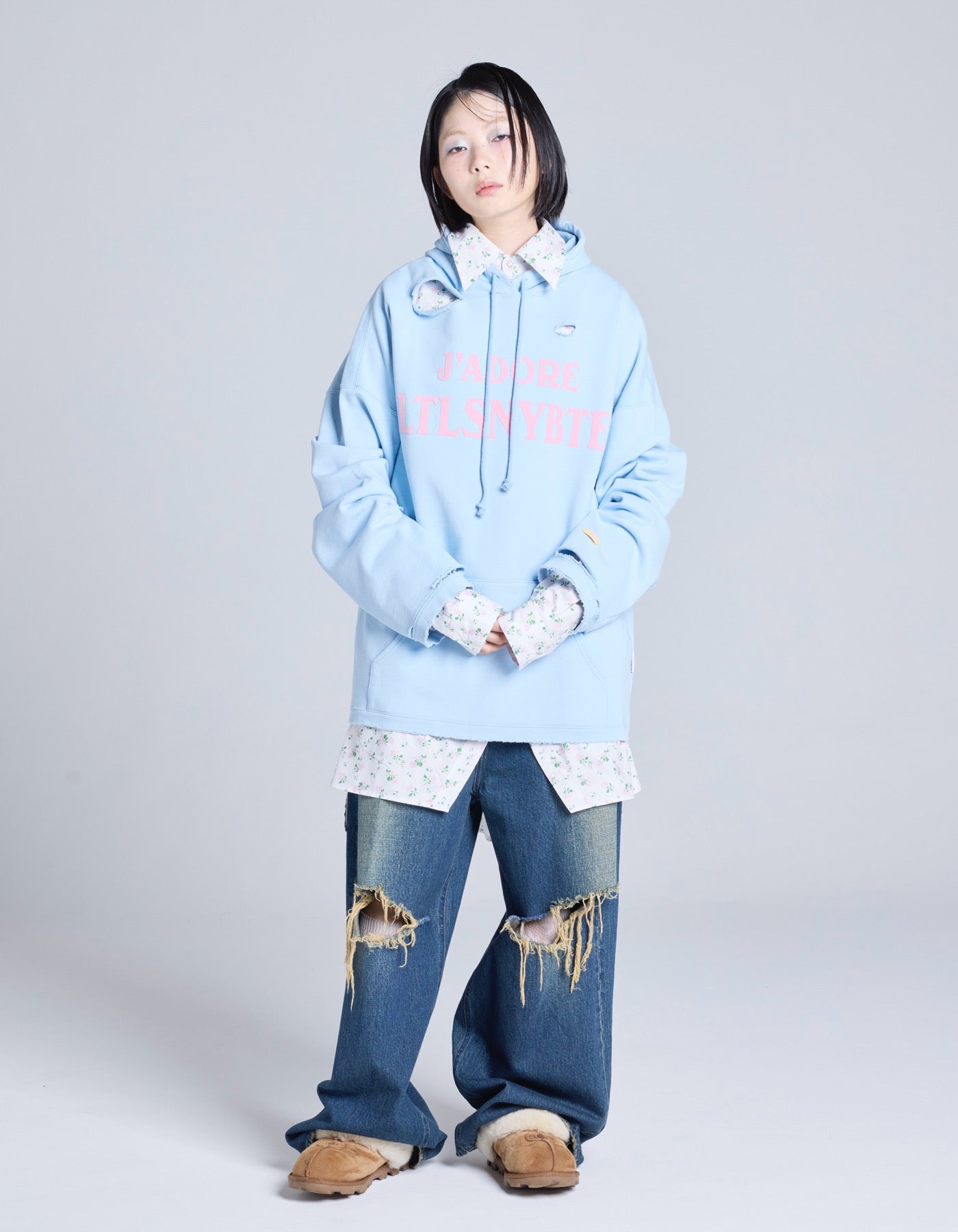 Jadore LSB hoodie / BLUE