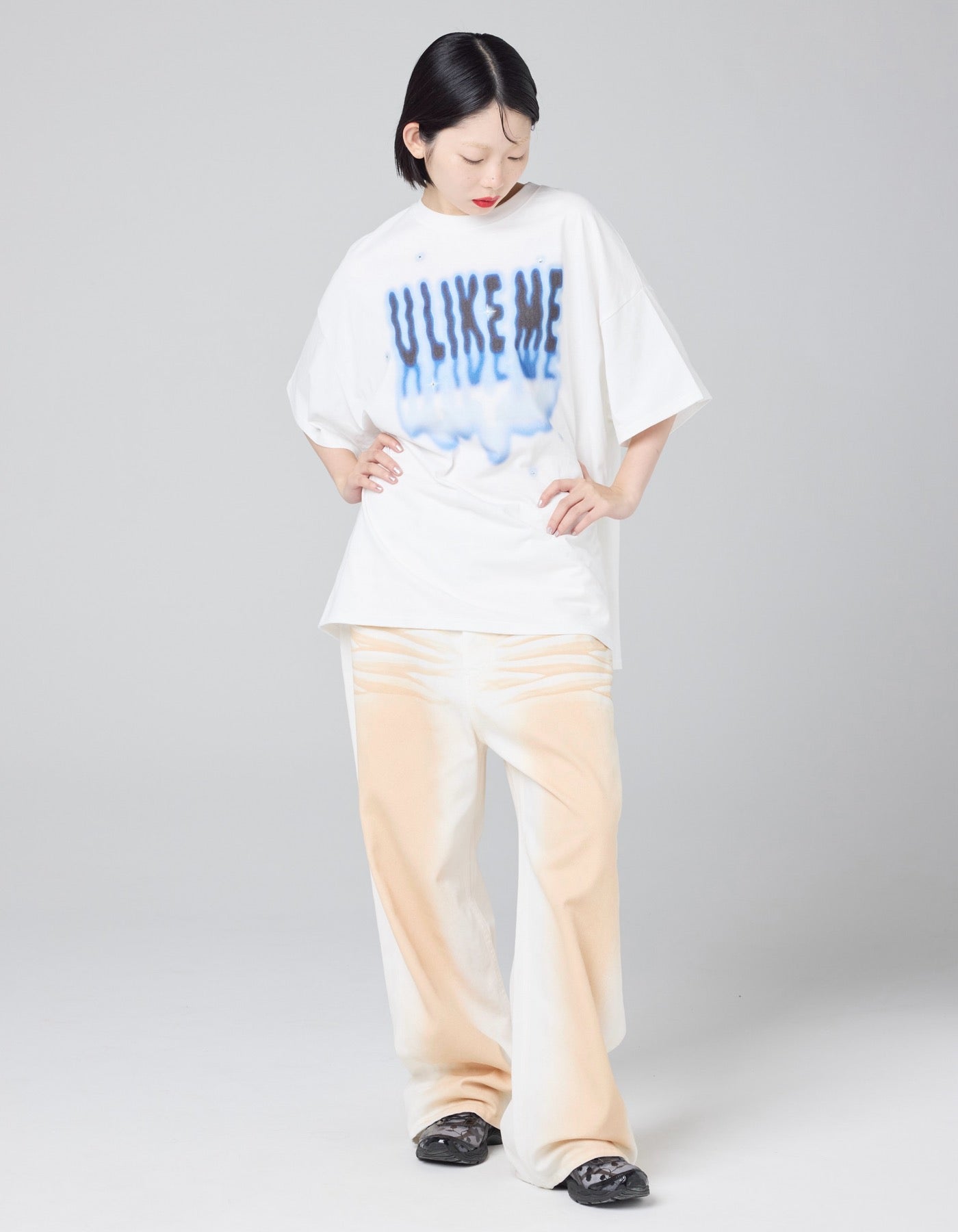 little sunny bite (リトルサニーバイト)big tee / WHITE – little