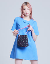 画像をギャラリービューアに読み込む, rose 2way mini bag / BLACK