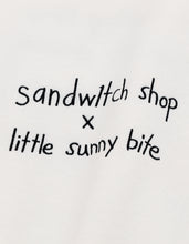 画像をギャラリービューアに読み込む, sandw1tch shop x little sunny bite pop band sweat top / WHITE