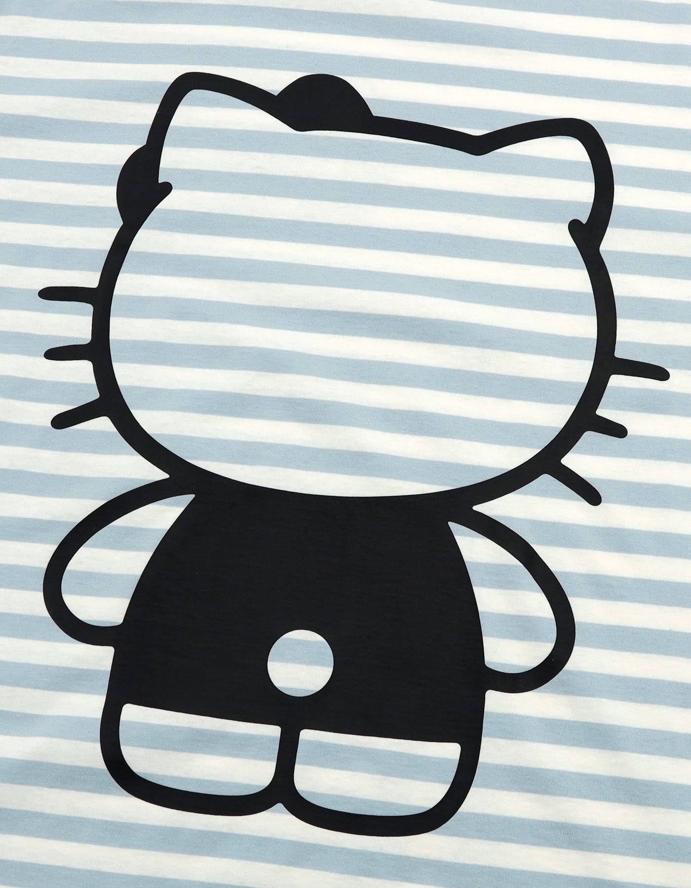 HELLO KITTY x little sunny bite stripe long tee / BLUE BD
