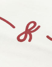 Load image into Gallery viewer, short ribbon sweat hoodie / WHITE