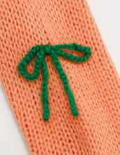 画像をギャラリービューアに読み込む, ribbon knit top / ORANGE